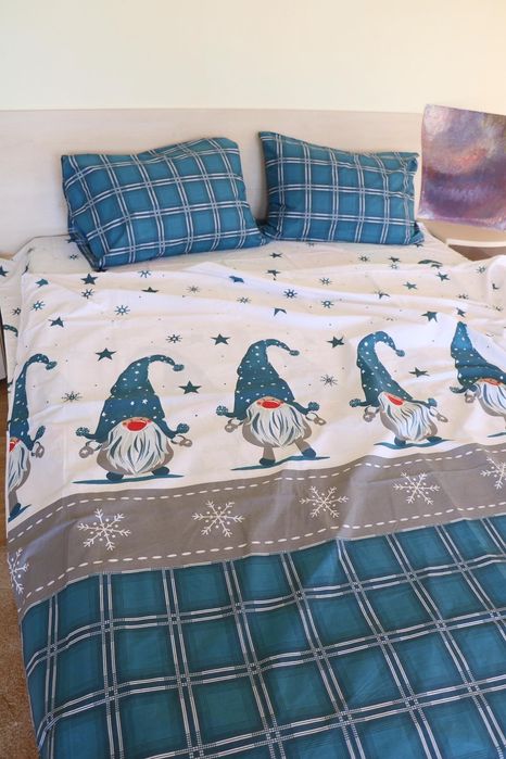 Новорічна постіль з тканини Бязь Голд Люкс