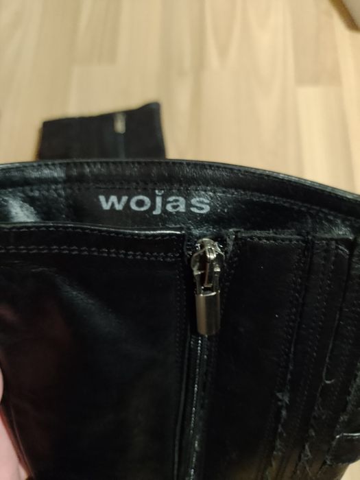 Długie kozaczki WOJAS 37 czarne