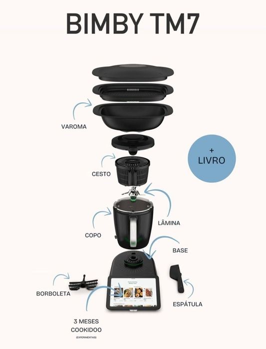 Bimby TM5 com dois copos