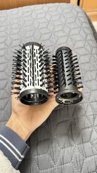 Escova rotativa modeladora de cabelo