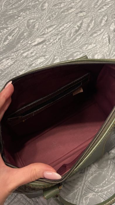 Сумка з натуральної крафтової шкіри