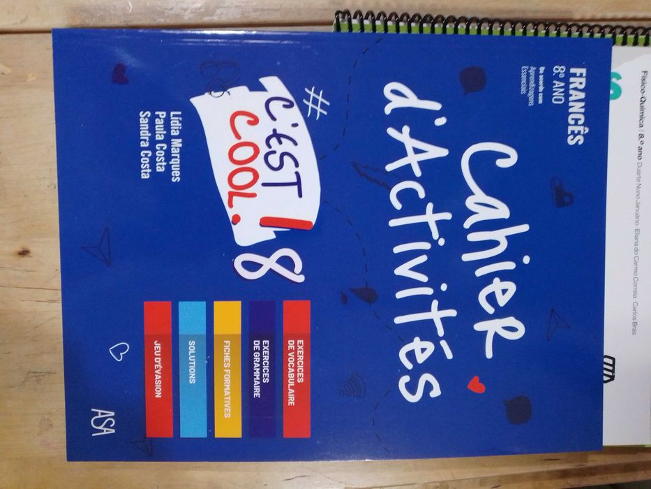 Manuais e Cadernos de Atividades do 8º Ano