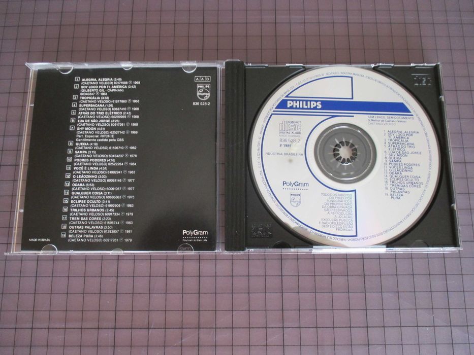 CD O Melhor de Caetano Veloso