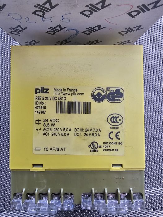 Przekaźnik bezpieczeństwa Pilz PNOZ 11, PZE 7, PZE 5