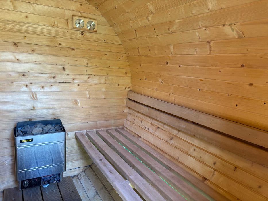 Sauna drewniana sucha 150cm do samodzielnego złożenia / montażu DIY