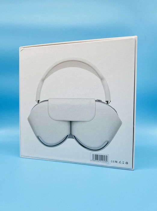 Беспроводные наушники аірподс Max White без шумоподавления в подарок