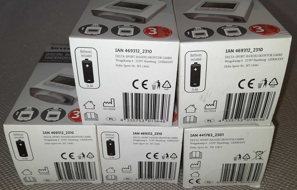 Termostat grzejnikowy marki SilverCrest