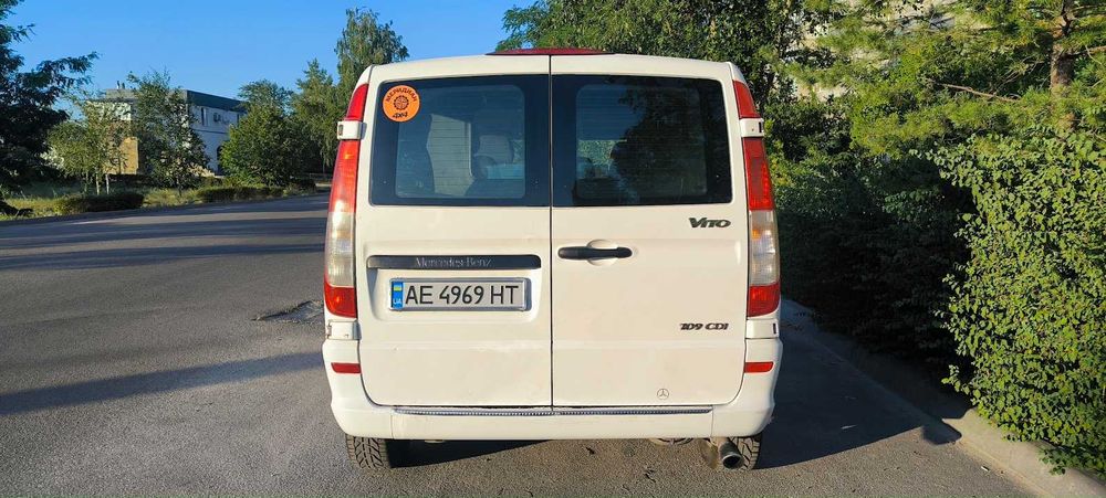 Mercedes-Benz Vito W639 109 CDI дубль кабіна 2006р