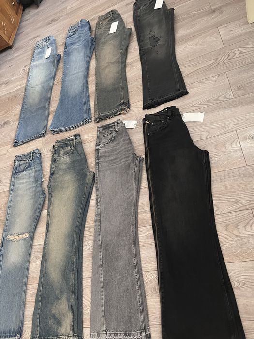 Zara flared jeans