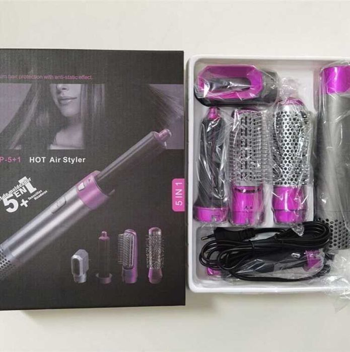 Стайлер 5в1 Air Styler фен стайлер для укладки та об’єму волосся