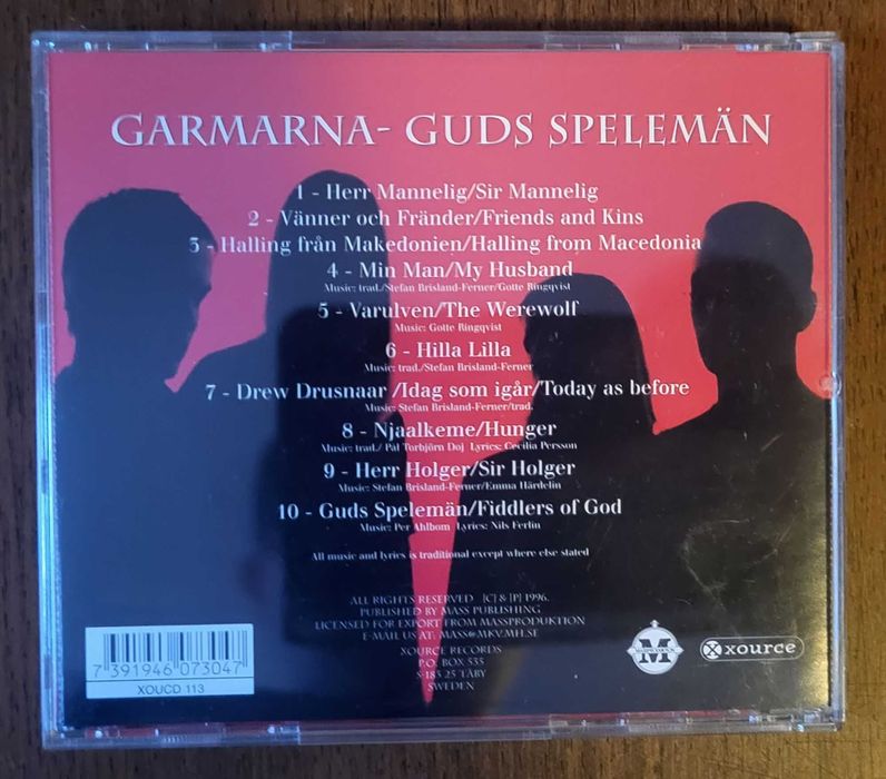 Garmarna - Guds Spelemän CD + BONUS Hagalaz RuneDance