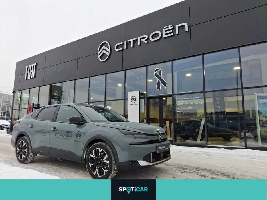 Citroën C4 Salon Polska, DEMO, Hybryda 145KM, wersja MAX + Pakiet Techno,