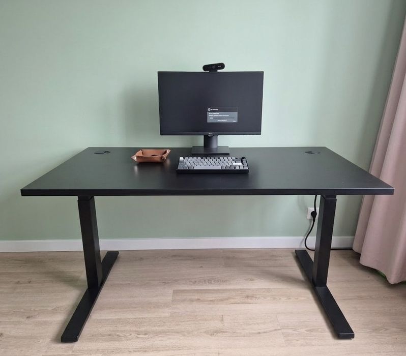 Biurko elektryczne regulowane 140x80