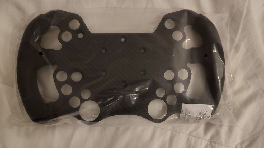 Placa de fibra de carbono Simube GT3 Endurance para volante Fanatec