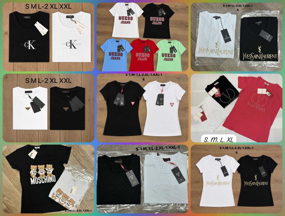 Koszulka Shirt koszulki guess gucci damskie alo Premium S-XXL
