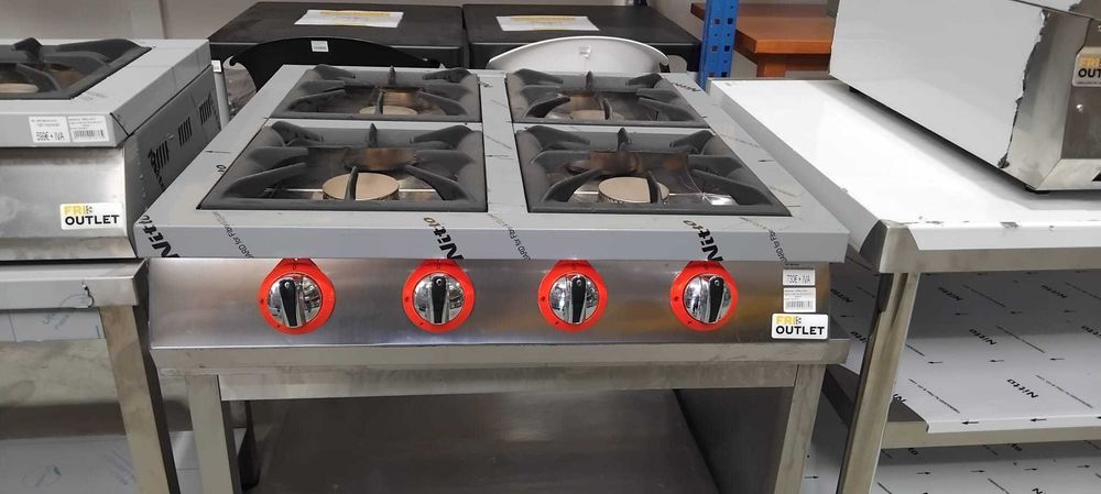 Fogão a Gás de Bancada de 4 Bocas- NOVO
