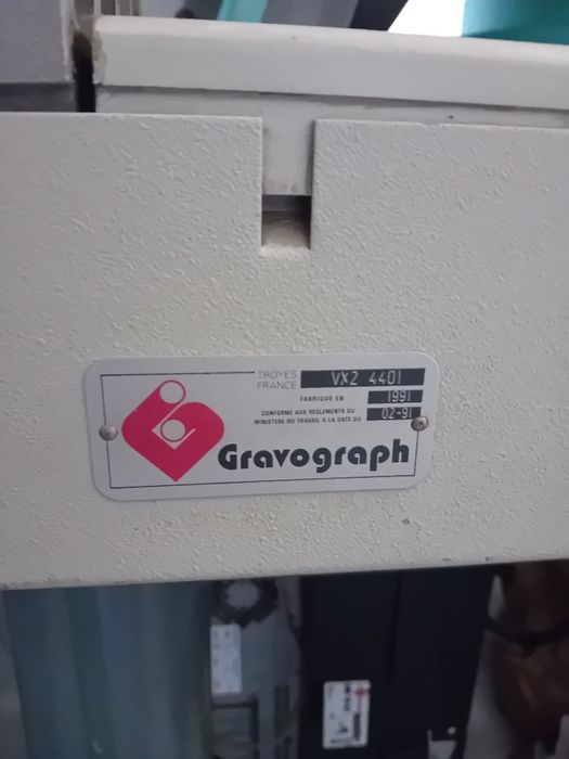Fresadora Gravograph com avaria