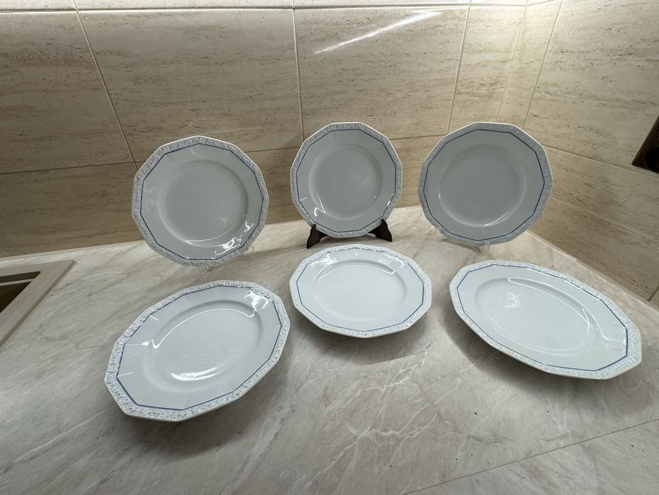 Zestaw 6 talerzy obiadowych Rosenthal Classic Rose