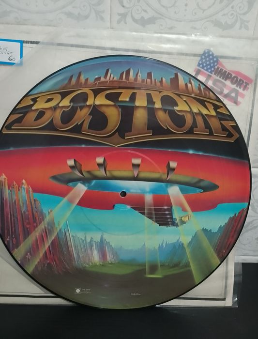 LP picture disc Boston 1st press 1975 U.SA
