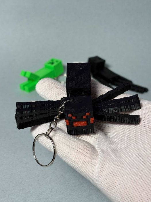 Брелок Майнкрафт (Minecraft) — Павук