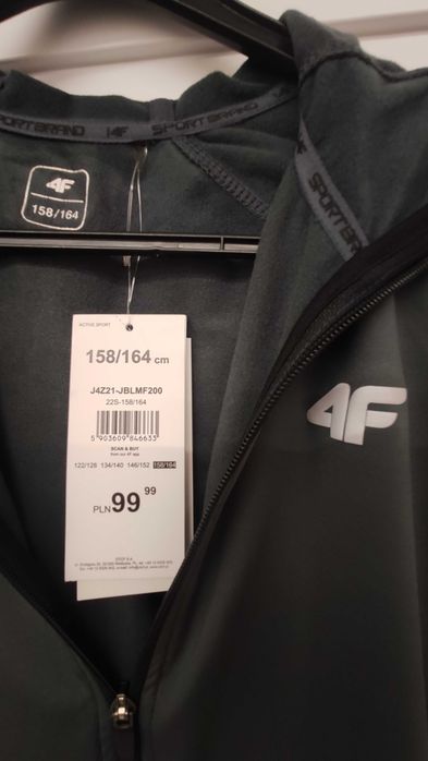 Bluza sportowa chłopięca 4F