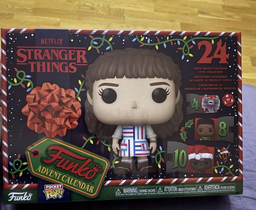 Funko pop Stranger things calendar