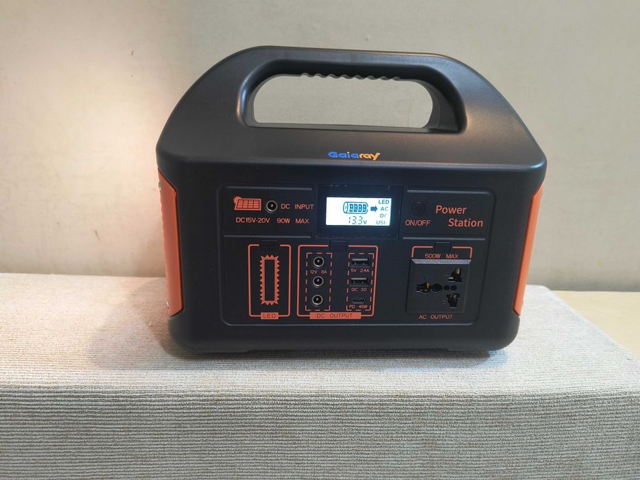 Нова електростанція 500W, велика ємність 461Wh / з ДБЖ(UPS)/ LiFePO4