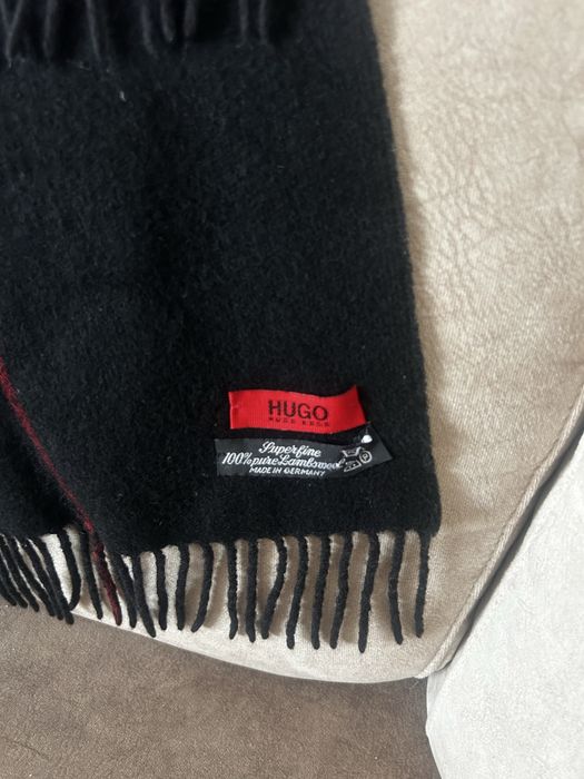 Шерстяний шарф Hugo Boss