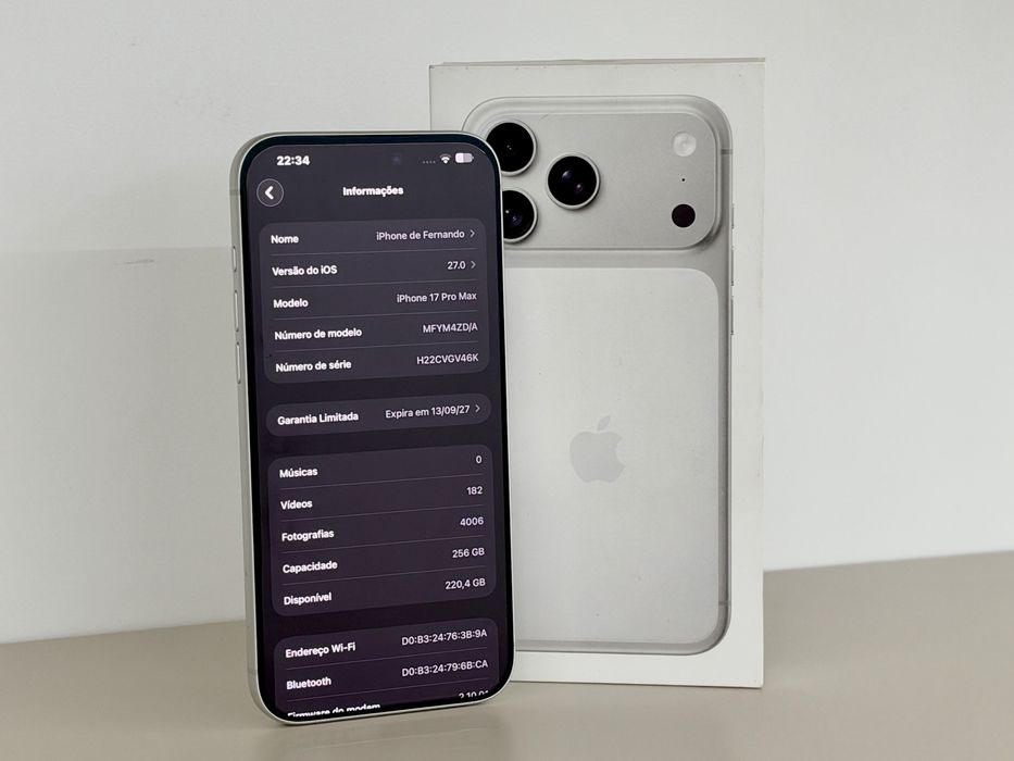 Iphone 17 Pro Max 256Gb