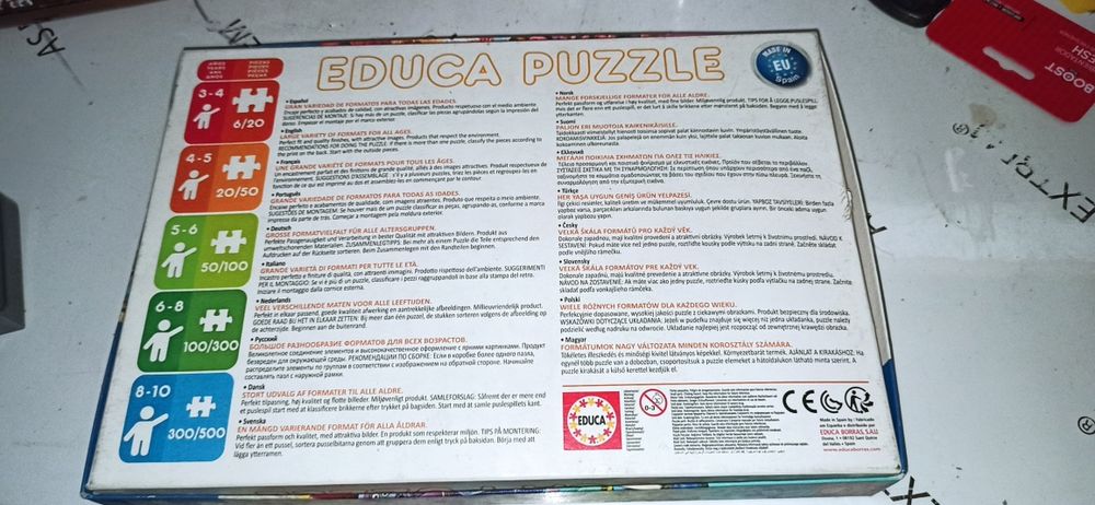 Vendo puzzles 2x50peças  Coco/Monsters Universidade