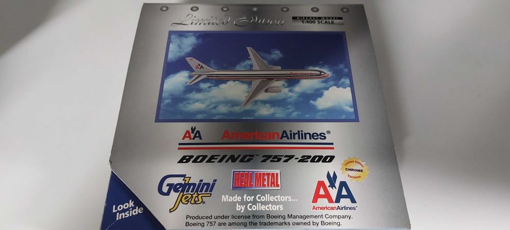 Avião Boeing Aviões Airbus escala 1/400 em Metal Varios Ver Fotos 21