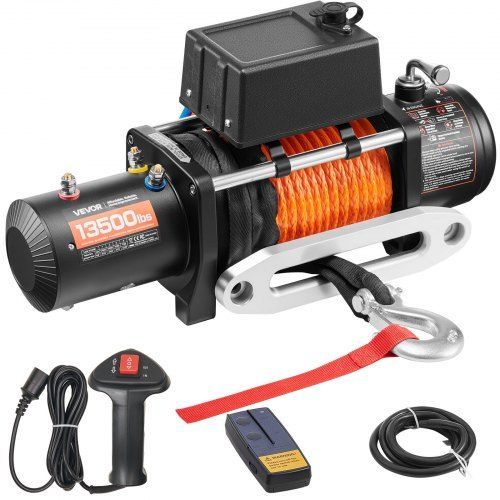 Wyciągarka elektryczna VEVOR 6100 kg 12 V 9,5 mm