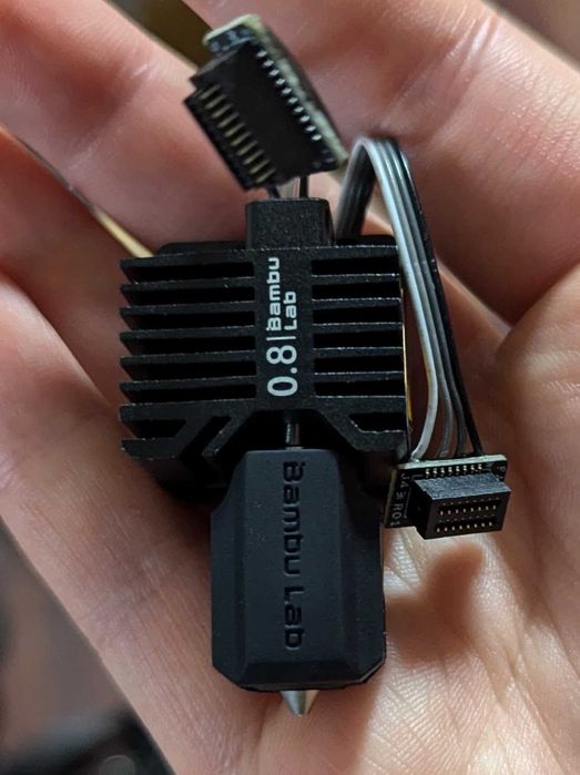 Bambu Lab Hotend Complete P1 0.2/0.4/0.6/0.8 [Хотенд] Оригінал