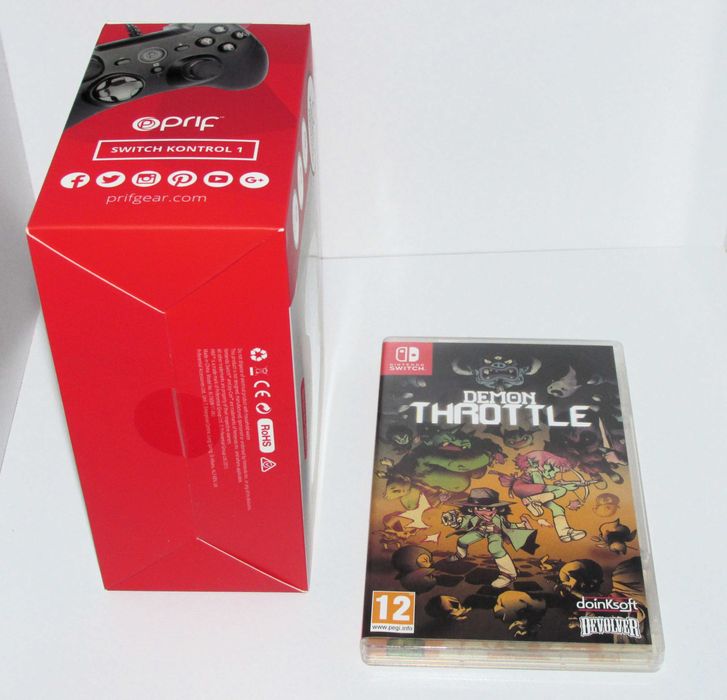 Demon Throttle + Wired Pro Controller for Nintendo Switch64751225869827124