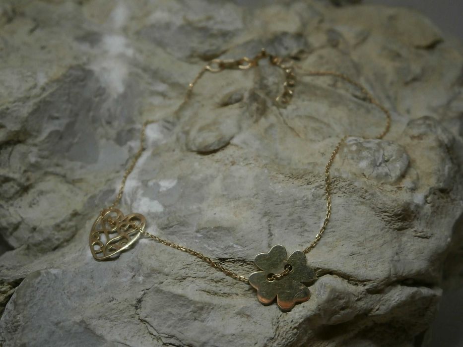 Złota Bransoletka 14K-0,89 GR