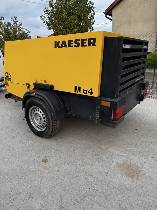 Kompresor srubowy KAESER M64 Zestaw piaskowania