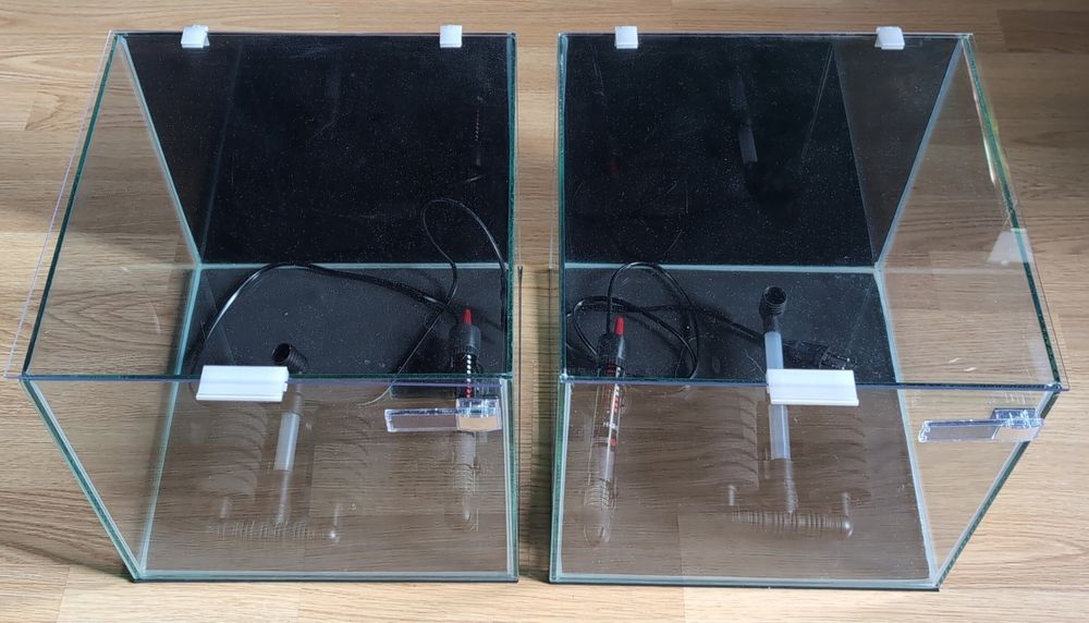 Akwarium / krewetkarium 30x30x30 2 szt.