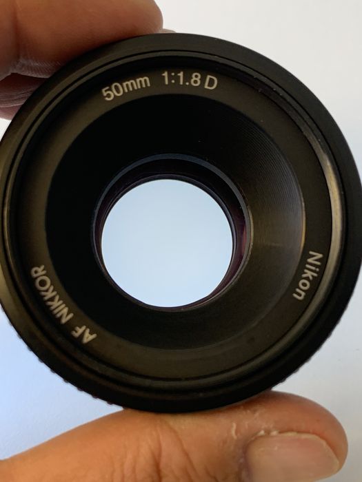 Nikon AF 50mm 1.8D objectiva prime full frame