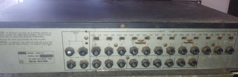 Korg KMX 122 Line Mixer