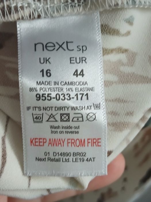 Labna bluzka z wiązaniem NEXT rozmiar 44