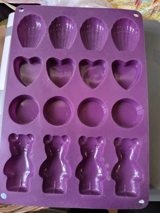 Moldes em silicone