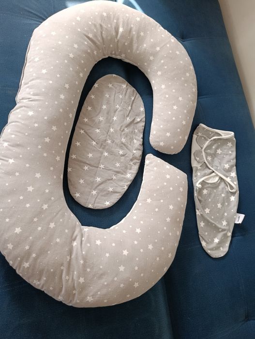 Poduszka ciążowa i otulacz