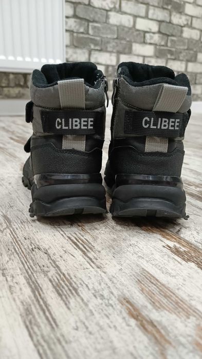 Ботинки CLIBEE зимние на набивной овчине 33 размер, стелька 20см.