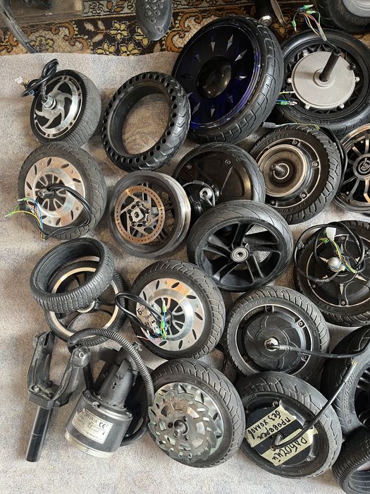 Мотор-колесо на гироскутер гироборд электросамокат ветряк самоделку