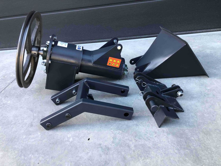 Подрібнювач гілок ШАБЛЯ 120 до мотоблока, щепоріз