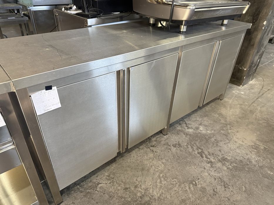 Escaparate em aço inox / bancada /armario /balcao