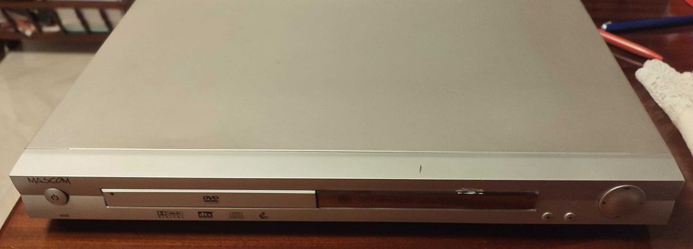 Leitor DVD MASCOM 6050 a Funcionar