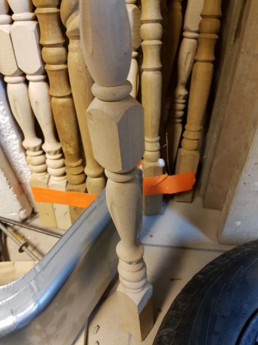 Tralki do barierki 7 sztuk