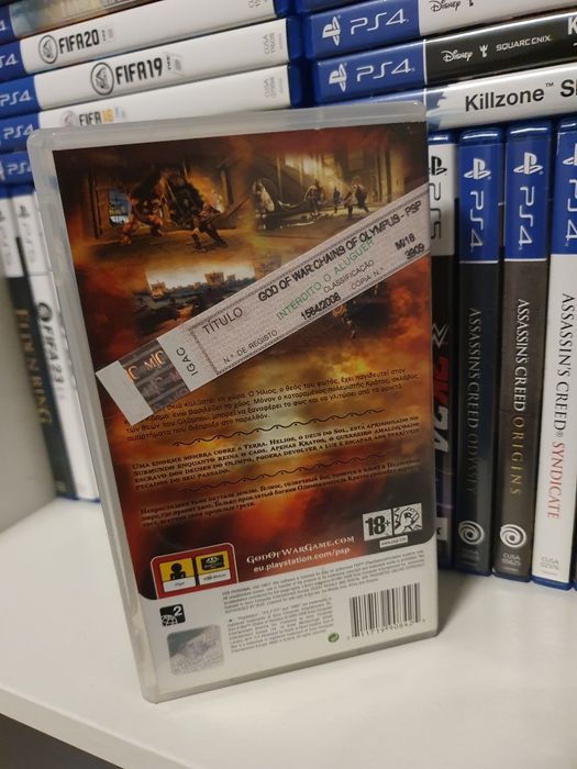 Caixa do Jogo God of War: Chains of Olympus (PSP)