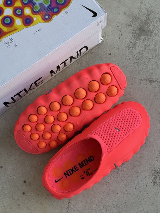 36-45 Червноні капці найк майнд 001,Nike Mind 001 Solar Red,тапки найк